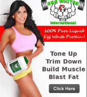Egg whites - tone up and slim down